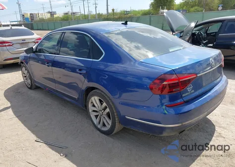 2017 Volkswagen Passat 1.8T Sel Premium from USA, damaged, VIN 1VWCT7A37HC062251